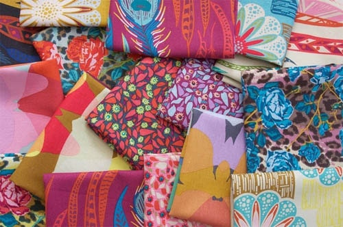 Field Study LINEN by Anna Maria Horner, Fat Quarter Set, WHOLE Collection