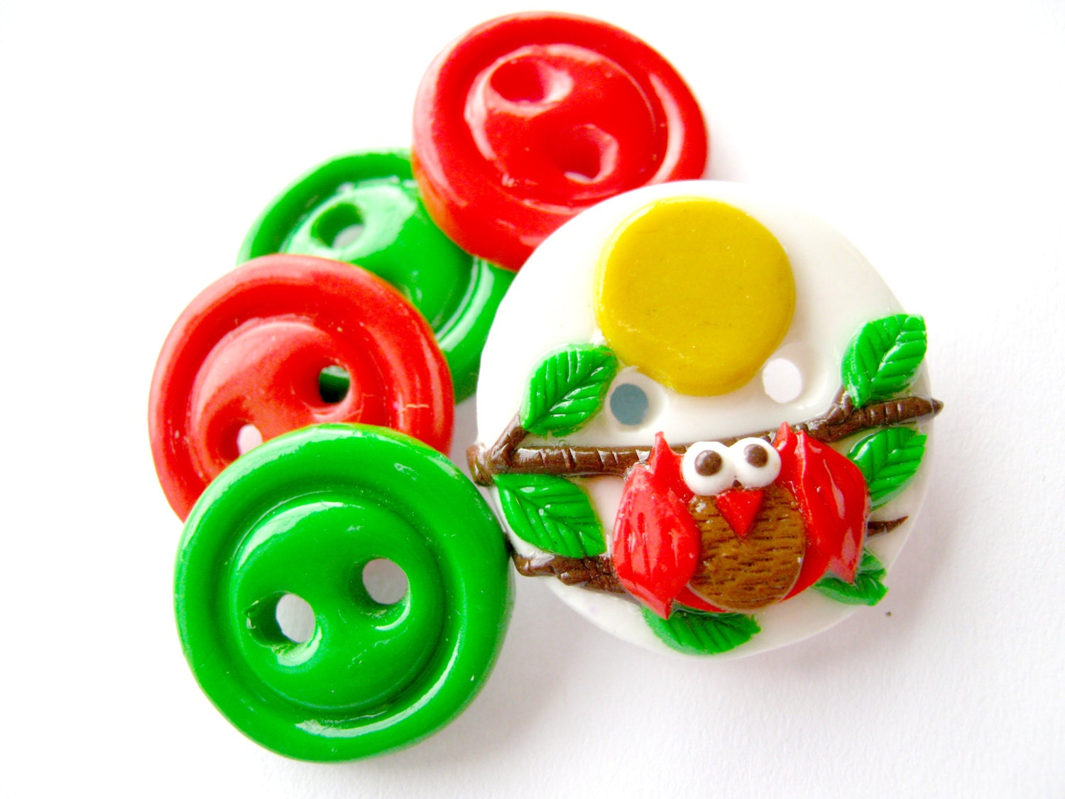 Sunset Owl - Ready to Ship  (set of 5)