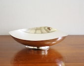 Vintage silver plated footed bowl, made in Denmark