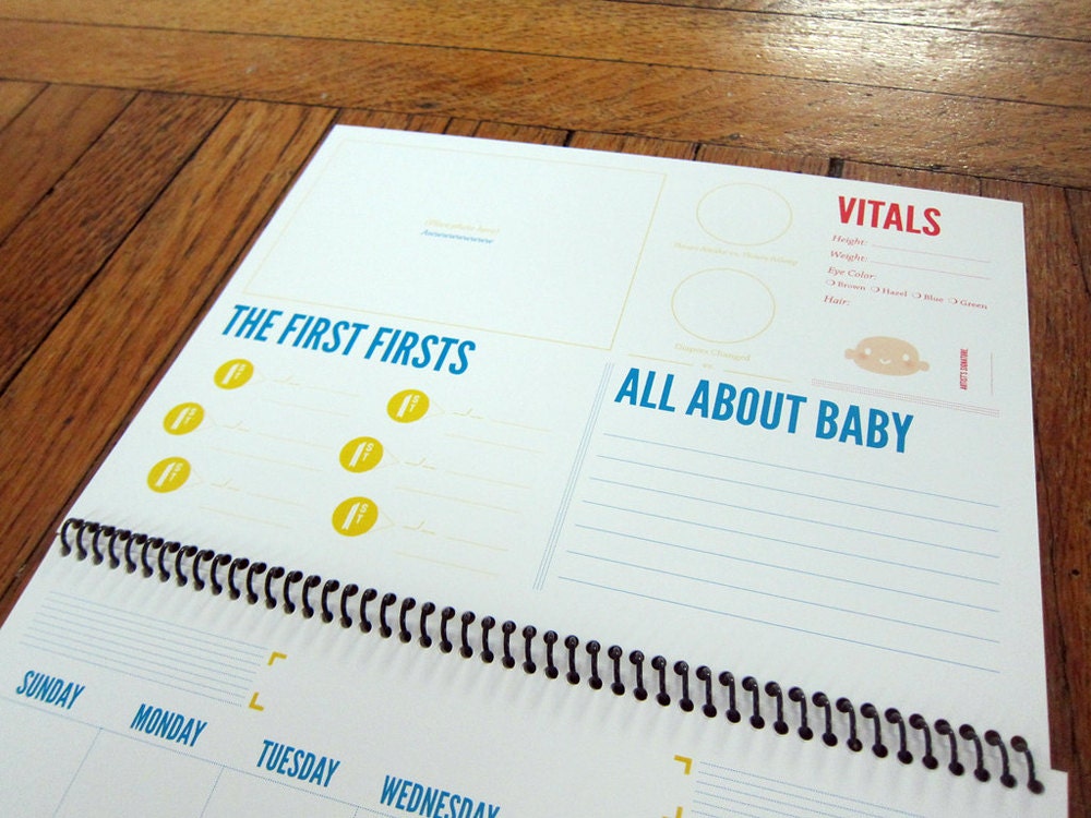 Baby's First Annual Report: An Undated 13-Month Calendar