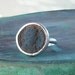 Ancient Roman coin ring, Statement ring, sterling silver ring, Unique authentic antique roman coin ring