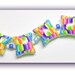 Polymer clay Color Block Pillow Bead Set
