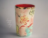 Tall Tumbler in Lotus Garden