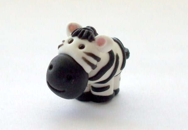 Zebra Sculpture Figurine 1/12th Scale Dollhouse Miniature