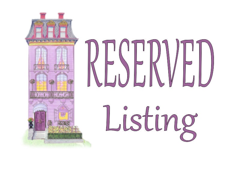RESERVED for Alisa