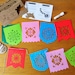 DIY Kit . Makes 4 papel picado banners, bunting garland decorations