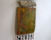 change mixed media wall hanging with repurposed driftwood by Tremundo