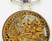 Balinese Cut Work, Scene Jasper & Amethysts