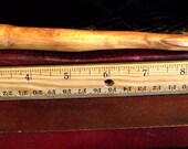 Custom Made Solid Pear Wood Wand    -8 3/8 inches