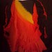 Three -toned Tie Dyed 25 yd Skirt Sienna Sunset