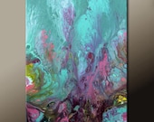 Abstract Canvas Art Painting 36x24 Original Modern Contemporary Paintings by Destiny Womack - dWo - Ascend