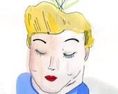 Lady Vase