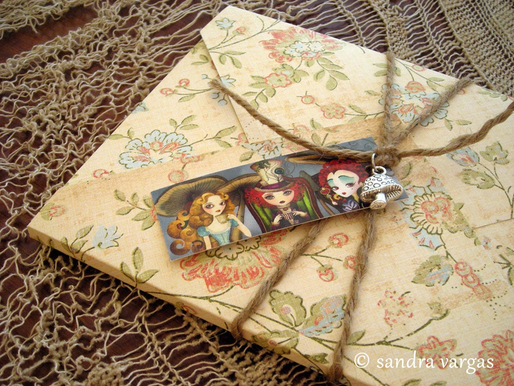 Postcard Set of 20 - Sandra Vargas Original Artwork - Postcrossing Art Postcards Collectible