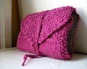 Knit tarot wrap. Diamante in iris
