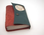 Wanderlust Leather Journal or Sketchbook (med) - Americae
