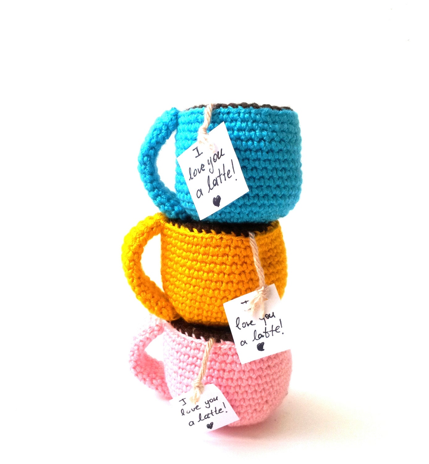 Valentine Love Mugs i love you a latte
