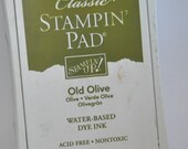 Old Olive Stampin Up Ink Pad