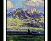 Montana Northern PacificRefrigerator Magnet - FREE US SHIPPING