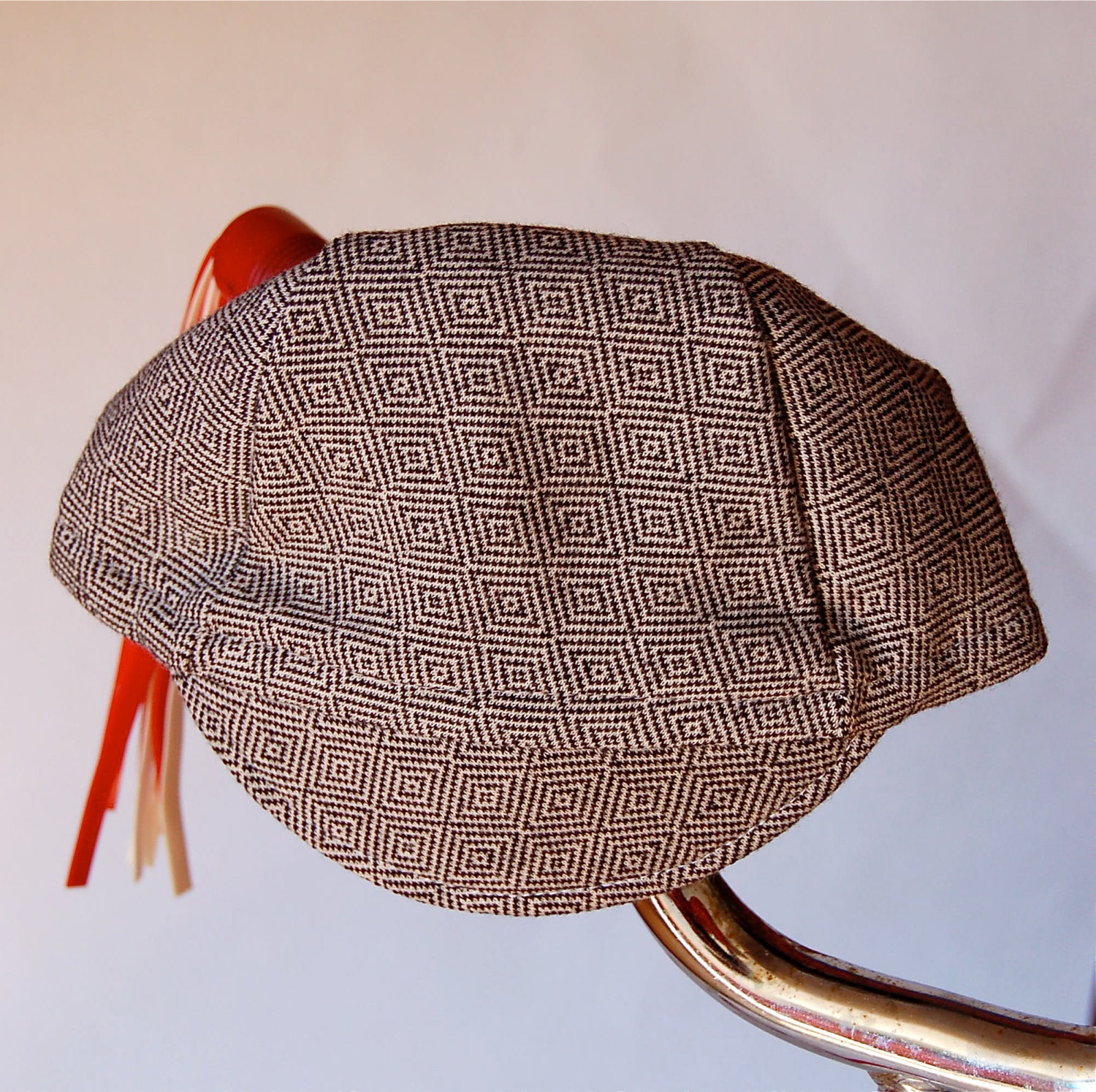 Baby Bike Cap (0-6 month) from Upcycled Comfy Lightweight Cotton Knit