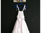 FLOWER girl dress / soft netting layered girls dress