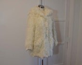 70s jacket / Shaggy Fringe Vintage 1970'sBoho Jacket
