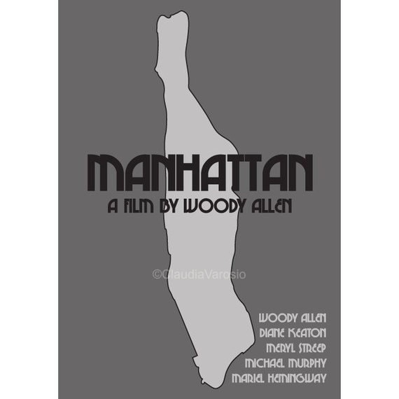 Manhattan 12x18 inches movie poster