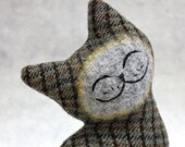 Cat Plush Folk Wool - North Island Cat