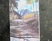 Vintage Colorado Travel / Road Map - 1969