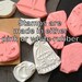 Citrus Slice Rubber Stamp Hand Carved Lemon Lime Orange