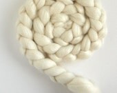 BFL Blueface Leicester Roving - Undyed Spinning or Felting Fiber Fiber, 4 ounces