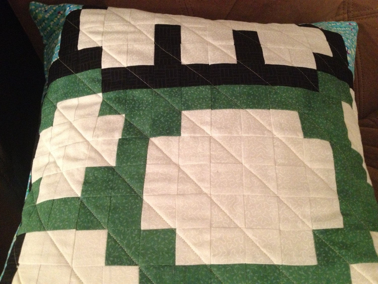1 Up Mushroom Quilted Pillow Cover