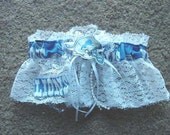 Detroit Lions  Wedding Bridal Garter Keepsake Prom