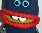 Gary the Monster Handmade Plush Toy