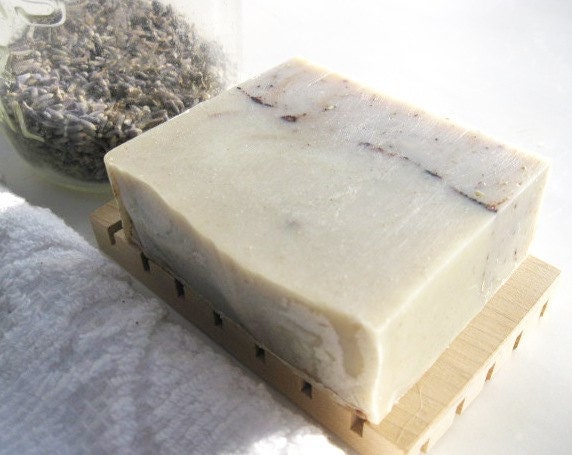 Lavender Oat Soap with French Lavender Essential Oil
