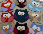 Jewelry owl CASHMERE pins brooch 9 to choose from multi colors FREE shipping