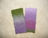 Violets Fingerless Mitts