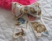 bow brooch kitten cat lady lolita rockabilly pin fairy kawaii womens accessory