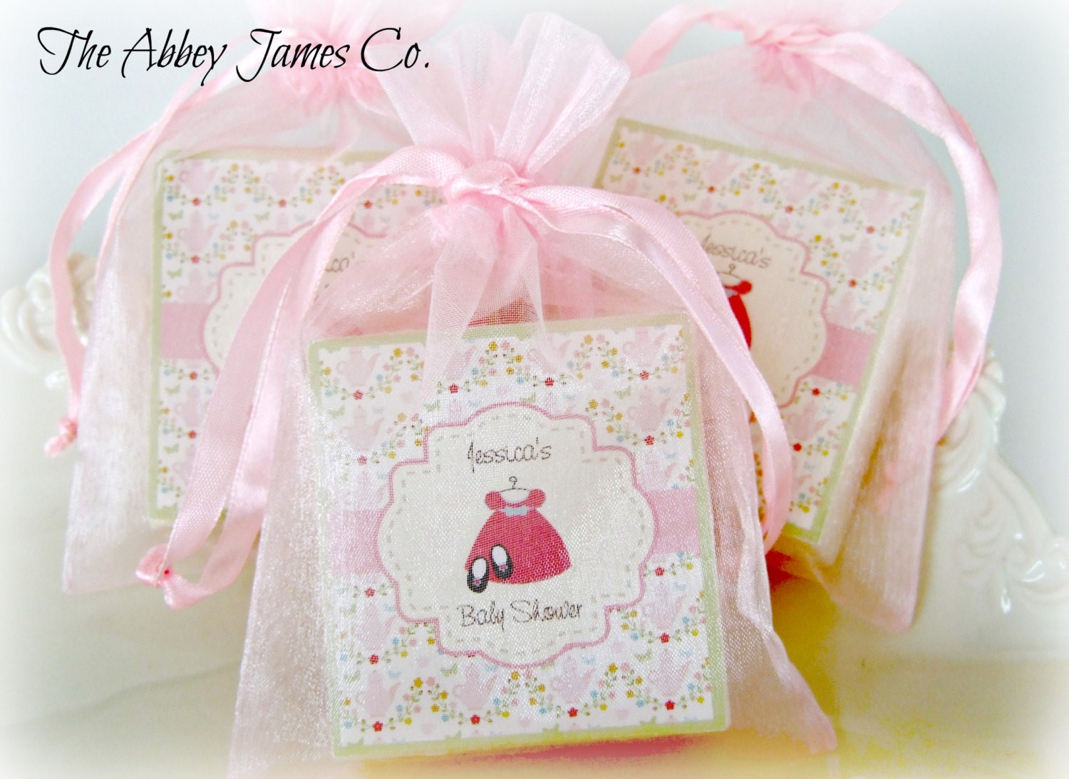 Baby Shower Favors, Party Favors, Soap Favors, Baby Girl Favors, set of 10