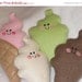 SALE Smiley face Ice cream cone set play food felt food