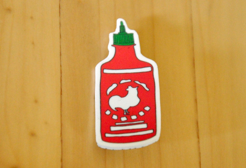 Sriracha Brooch