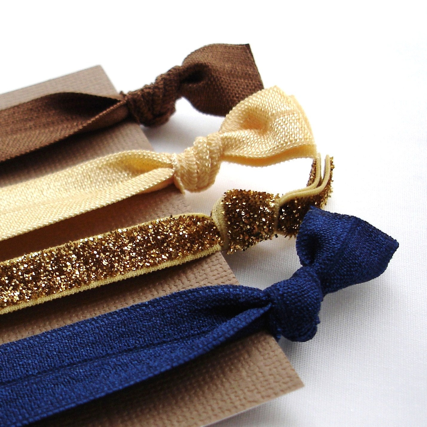 Glitter Girl. Elastic Hair Ties.