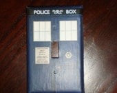 Doctor Who Tardis Single Switch Plate Cover - 1 Switch