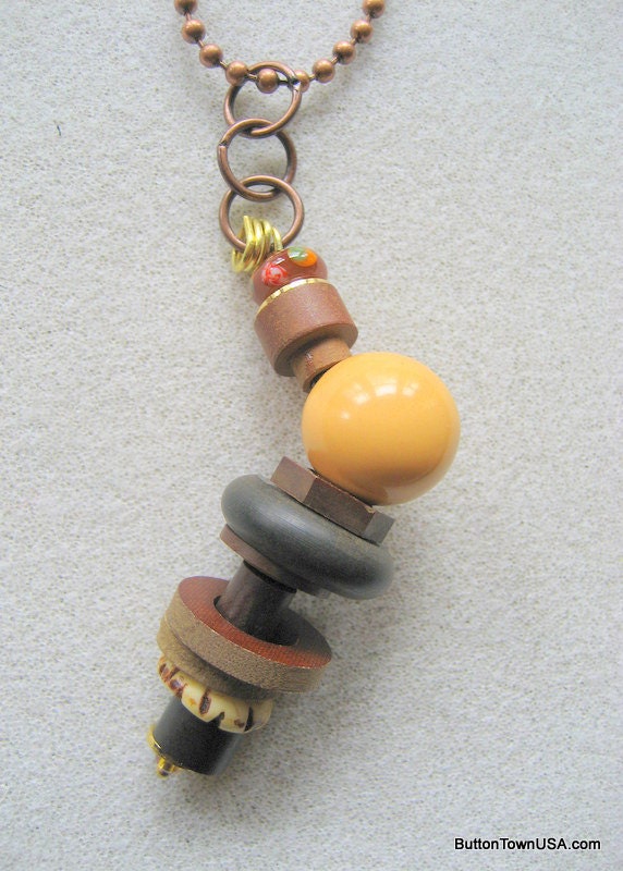 HardWare ReVisited Charm NeckLace / ButtonTownUSA