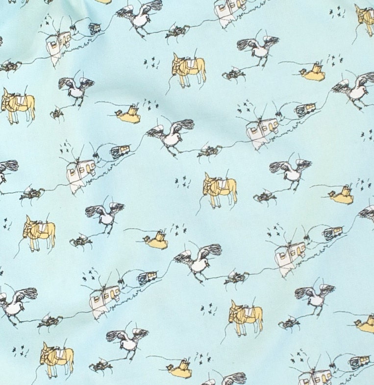 Wish You Were Here interiors fabric