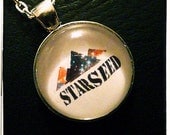 NEW STARSEED Pyramid Galaxy Nebula Necklace