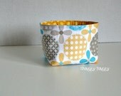 Mini Bucket - fabric storage bin