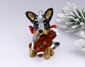 Australian Cattle Dog Ornament Christmas Cookie Porcelain