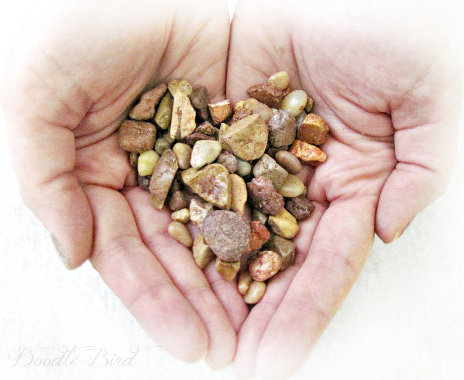 Miniature Rocks Stones Pebbles / Terrarium Supplies / Decorative Vase Filler / DIY Kit