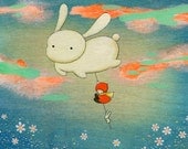 Floating Giant Bunny