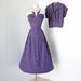 vintage 1940's dress ...beautiful BOBBY ANN ORIGINAL chevron madras striped cotton shirred bust pin-up halter dress and jacket l xl
